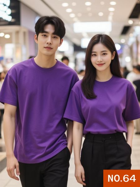 ขายส่งเสื้อยืดสีม่วงคอกลม และ คอวี เสื้อเปล่าไม่มีสกรีนราคาส่งเริ่มต้นที่60บาท โปรโมชั่น ลดราคาพิเศษ เสื้อยืดราคาถูกสุดจากโรงงานของเรา