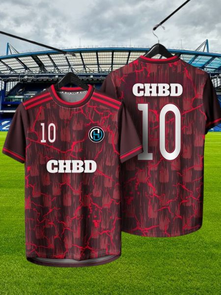 เสื้อยืดคอกลมพิมพ์ลายทั้งตัวแบบที่ 2