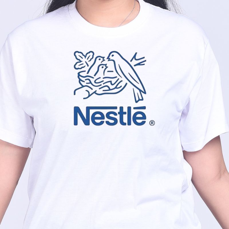 เสื้อยืดสีขาวสกรีน รูปถาพ แบบที่ 1